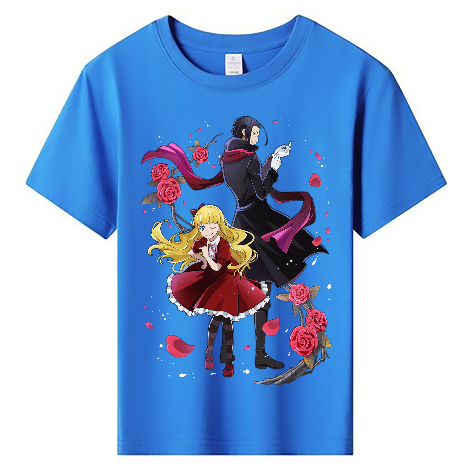 （画像用） 文豪ストレイドッグス Bungo Stray Dogs 綿100％キッズTシャツ（フロントプリント）